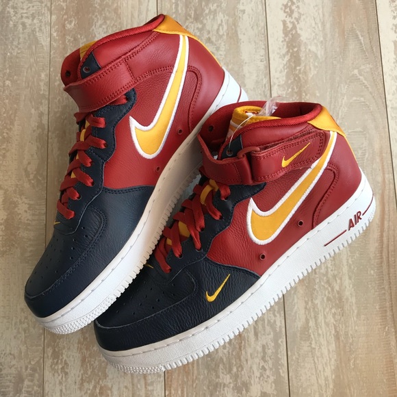 NWT Nike ID Air Force 1 Premium Custom - Picture 6 of 8